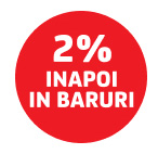 doua procente inapoi in baruri