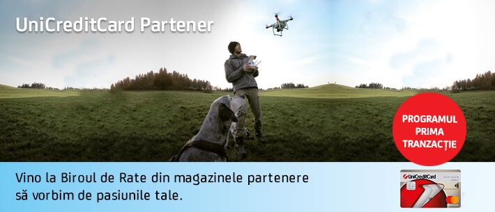 Vino la biroul de rate din magazinele partenere sa vorbim de pasiunile tale